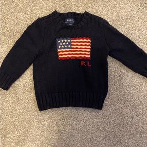 3T(3 year old toddler) Ralph Lauren blue sweater